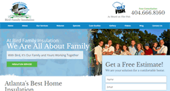 Desktop Screenshot of birdinsulation.com